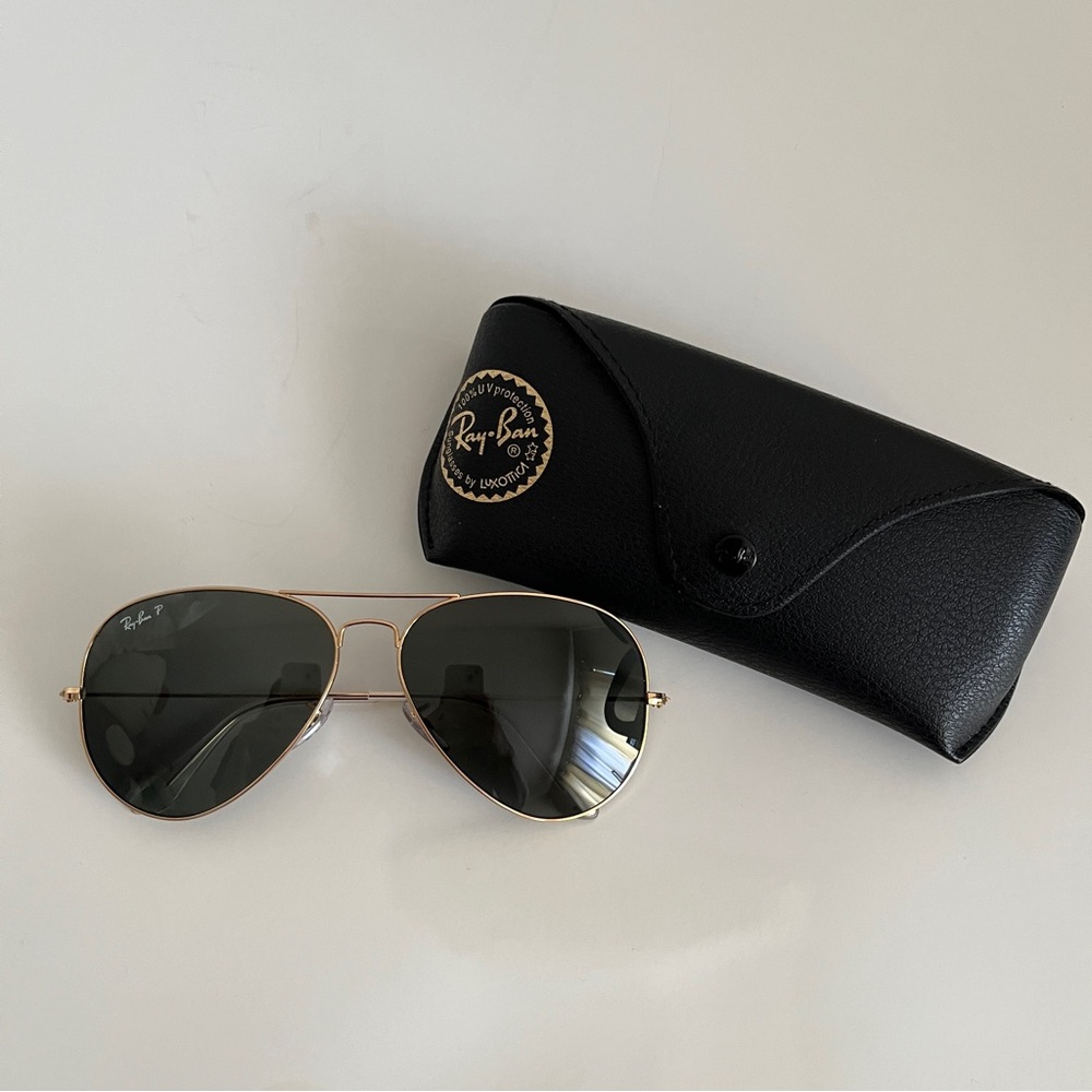 Ray Ban Oversized Aviator Sunglasses